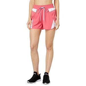 THRIVE SOCIETE Courtside Shorts Coral Reef/White LG